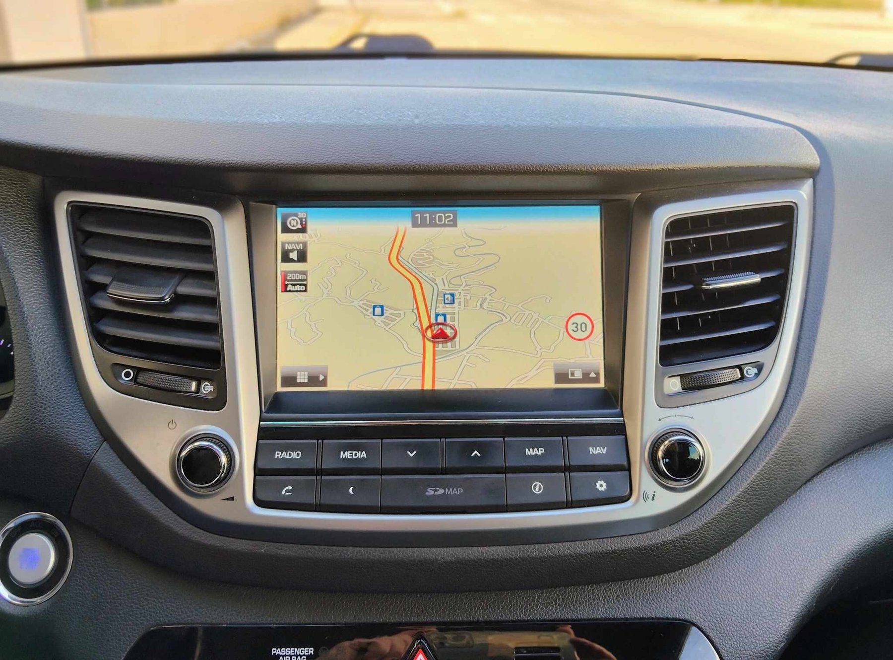 HYUNDAI TUCSON 1.7 CRDI 141 cv  4x2 AUTOMATICO